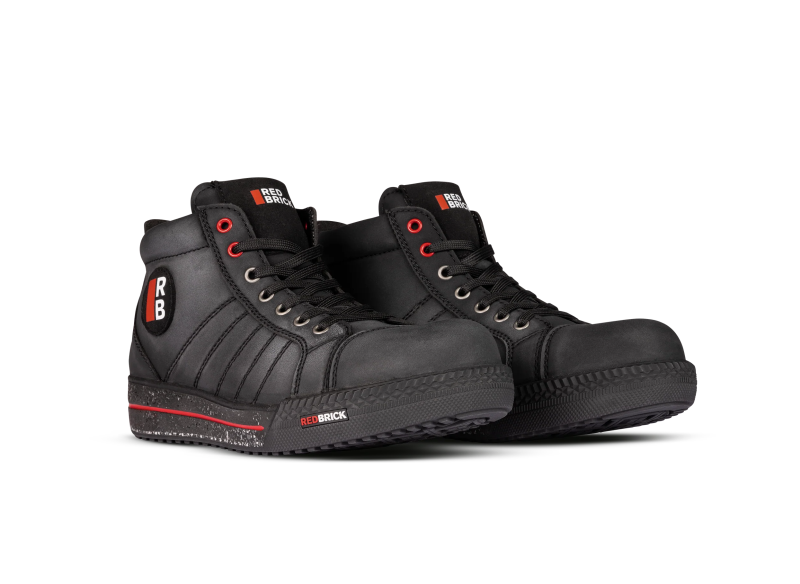 Redbrick Duurzame Sneaker Pearl S3L | Zwart | 39