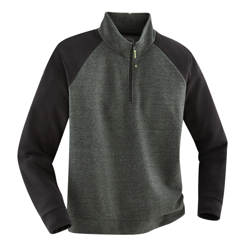 Terrax Sweat Troyer 80481-4610 | Donkergroen/Zwart 4610 | L