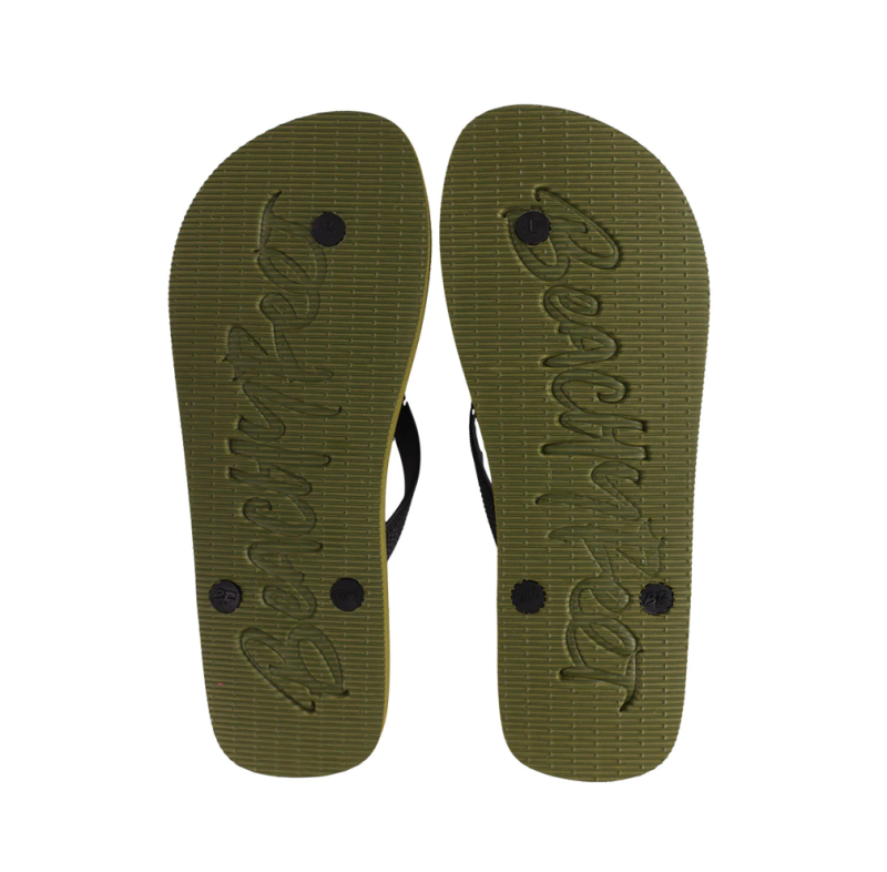 BeachyFeet Dames Teenslippers Khaki (Outlet) | Groen | 41/42