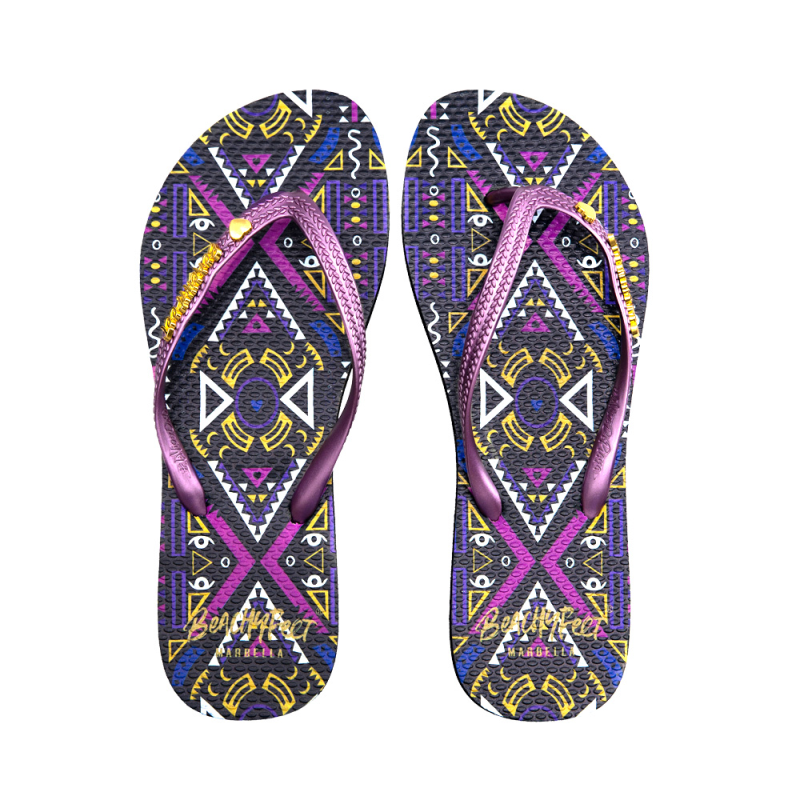 BeachyFeet Dames Teenslippers Ceuti (Outlet) | Paars | 41/42