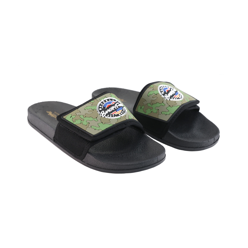 BeachyFeet Heren Strandslipper Slides Playero Legion (Outlet) | Zwart | 41/42