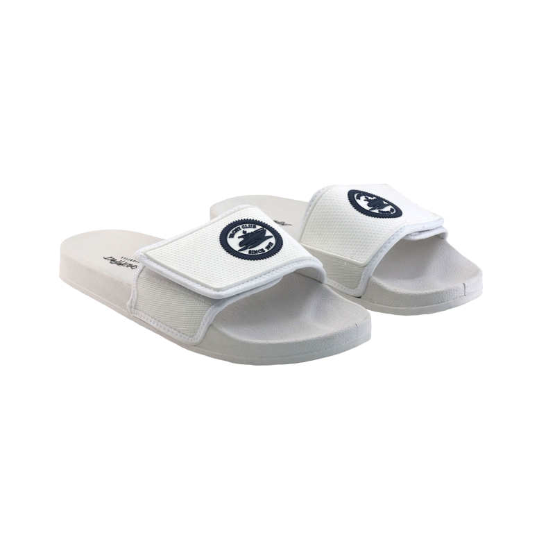 BeachyFeet Heren Strandslipper Slides Club Maritimo (Outlet) | Wit | 43/44