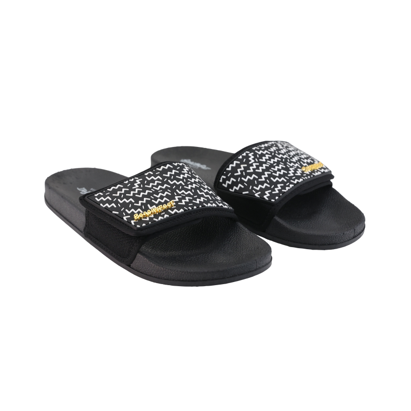 BeachyFeet Dames Poolside Slides Luces De Neon (Outlet) | Zwart | 35/36