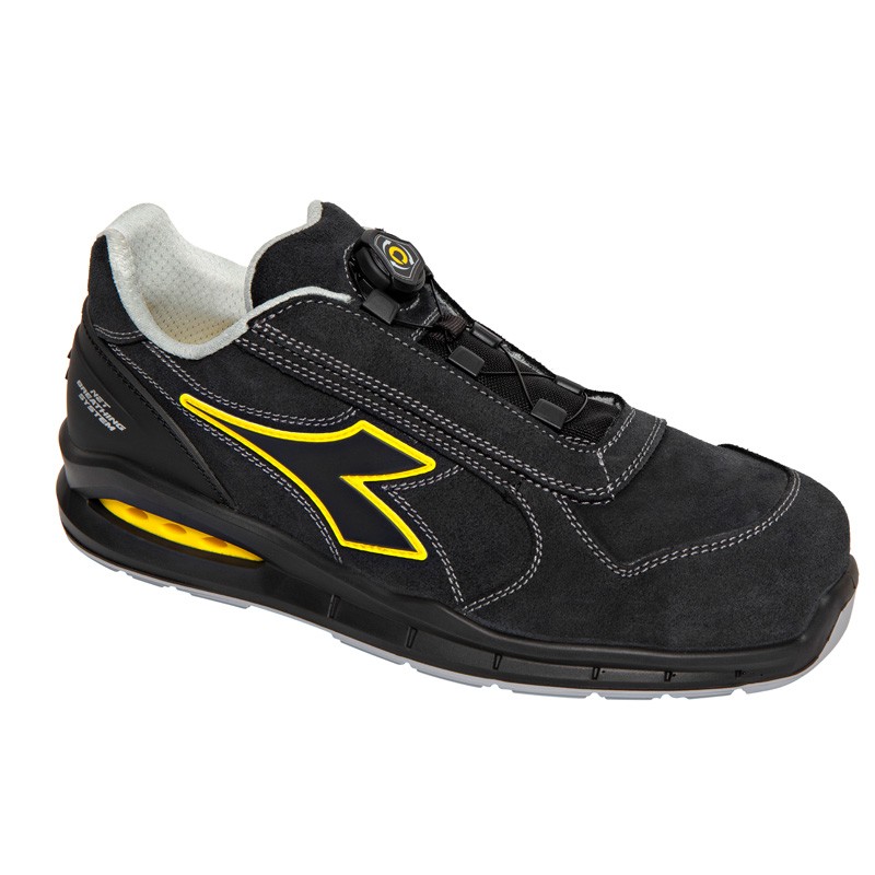 Diadora Run Net Quick Low S3 BOA 181147 (Outlet) | Zwart | 39