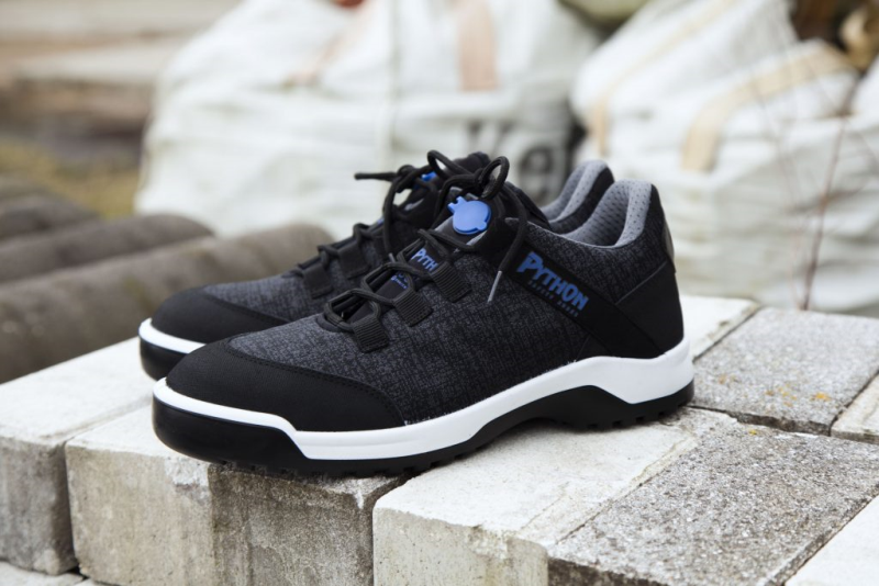 Python Fresh 3.0 S1P Laag (Outlet) | Zwart/Grijs | 43