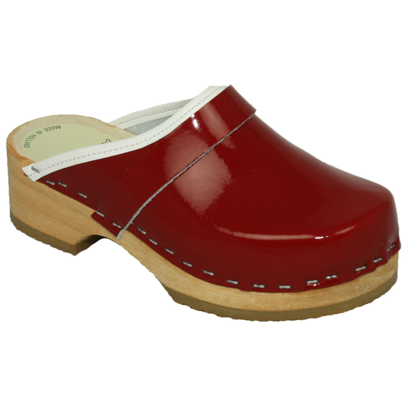 Simson Klomp Houten Zool O.H. 950 (Outlet) | Rood Lak | 27