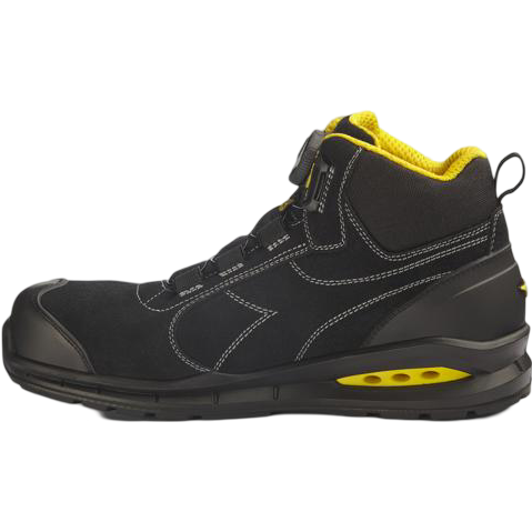 Diadora Run Net AB MSTR BOA Mid S3S 182533 (Outlet) | Zwart | 42