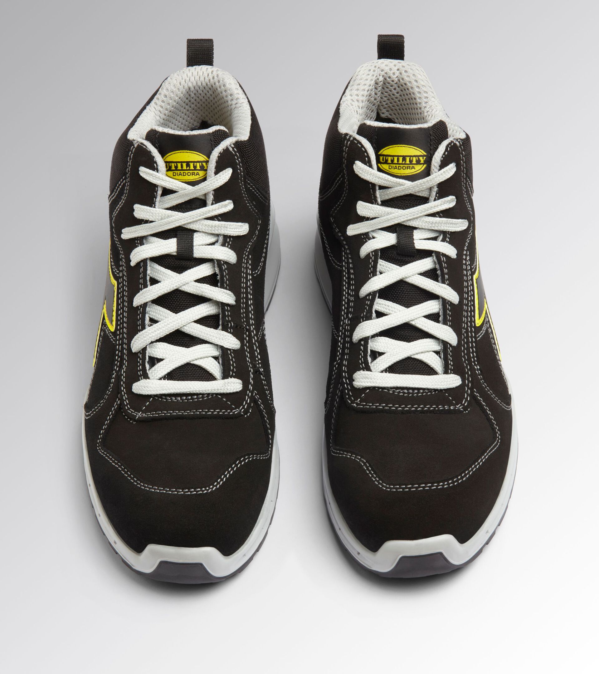 Diadora Run NET AB MID S3S 181149 (Outlet) | Zwart/Zwart C0200 | 44