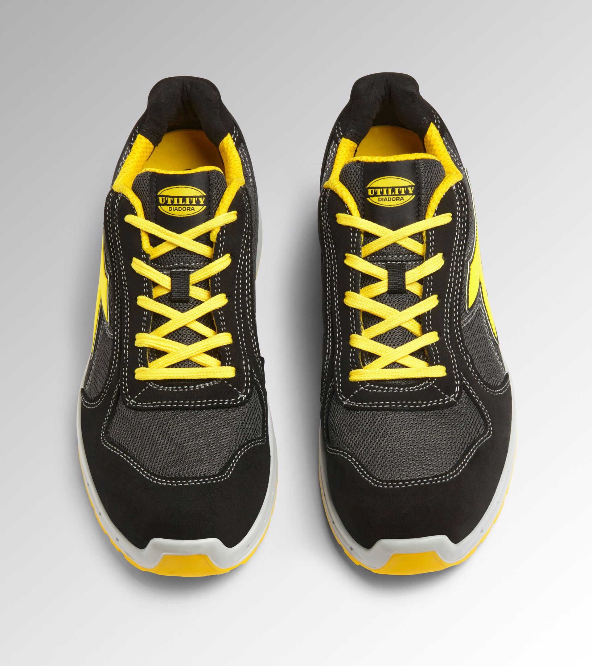 Diadora Run NET AB LOW S1PS 181146 (Outlet) | Zwart/Antraciet C4663 | 46