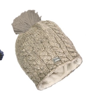 Pure Wool Muts Samita PH-2202 | Antraciet | One Size