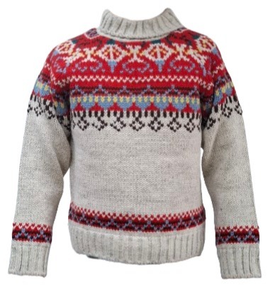 Pure Wool Trui Joa UJK-0525 Ecru
