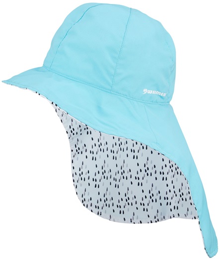 UV hoed met achterflap 23CV Kids (Outlet) | Blauw | One Size