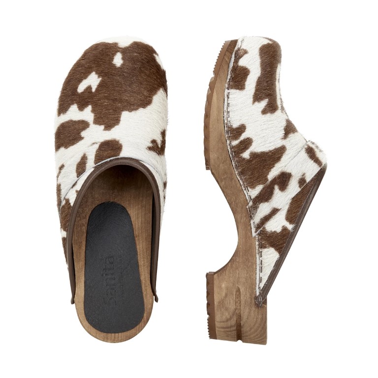 Sanita Klomp Caroline 54803 1706199W (Outlet) | Bruin Wit Koe | 37