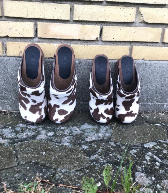 Sanita Klomp Caroline 54803 1706199W (Outlet) | Bruin Wit Koe | 37