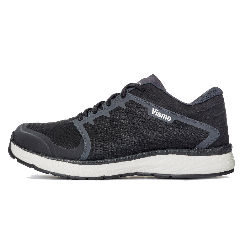 Vismo EJ37 S1P Laag veter Sportief | Zwart | 36