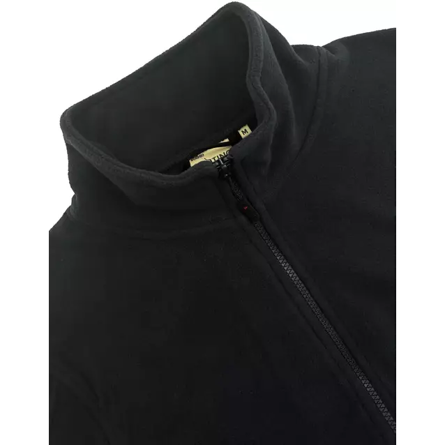 Santino Fleecejas Bormio | Zwart | 2XL