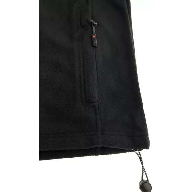 Santino Fleecejas Bormio | Zwart | 2XL