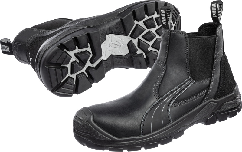 Puma Tanami Black Mid S3 Ci Hi 630340 (Outlet) | Zwart | 46