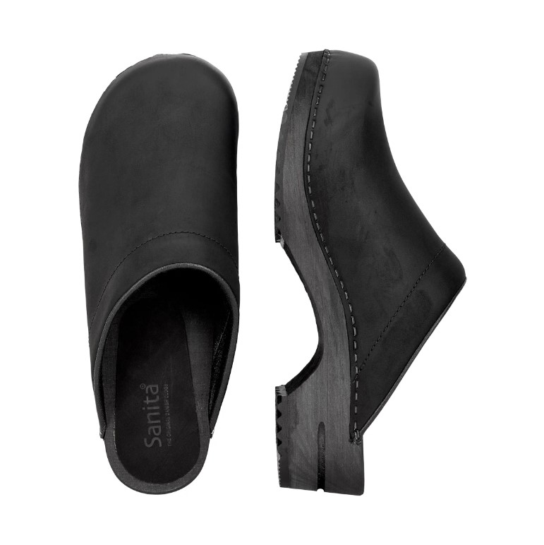 Sanita Klomp Chrissy 54801 (Outlet) | Zwart | 38