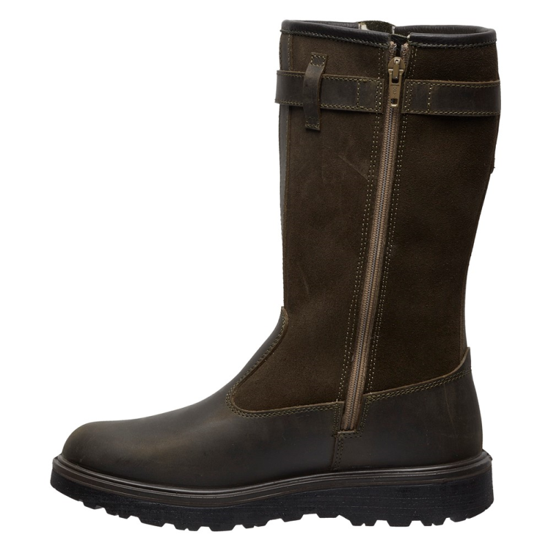 Grisport Laars Sutherland Groen Gevoerd 40273 (Outlet) | Groen 09 | 37