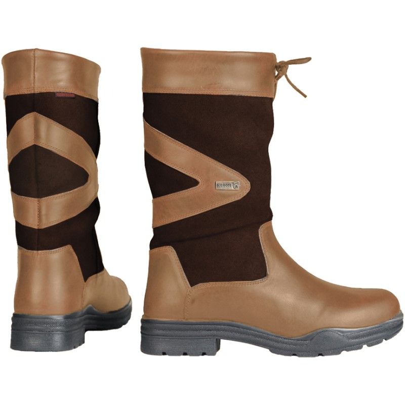 Horka Leren Laars Greenwich Gevoerd 146270 Zand (Outlet) | Zand 98 | 39